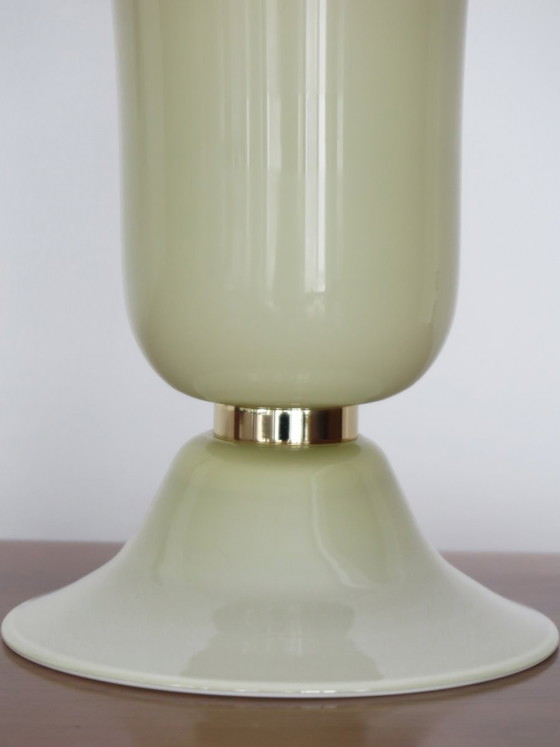 Table lamps Serie Anni Trenta for Venini, Murano, Italy, Brass (photo 6 of 10)