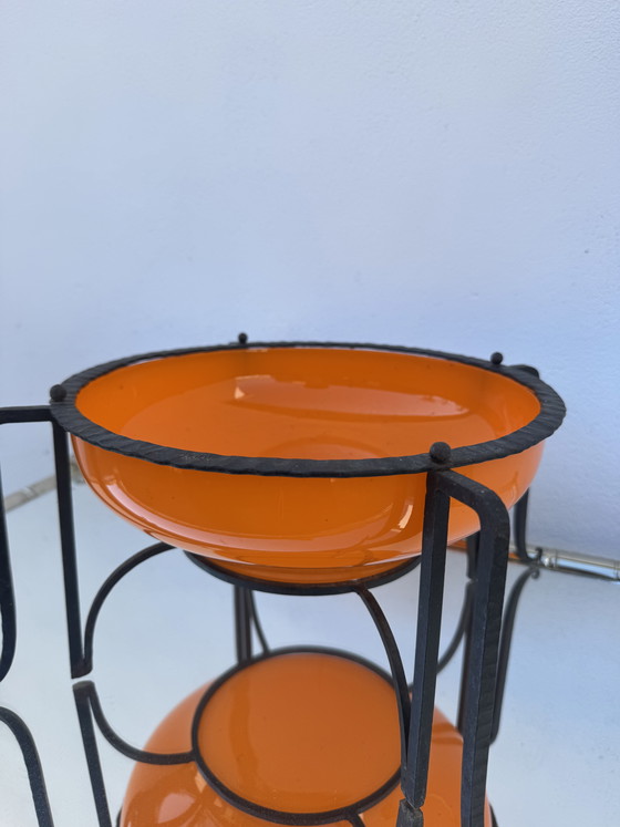 Image 1 of Ciotola con piedistallo in stile Art Déco KOLEK