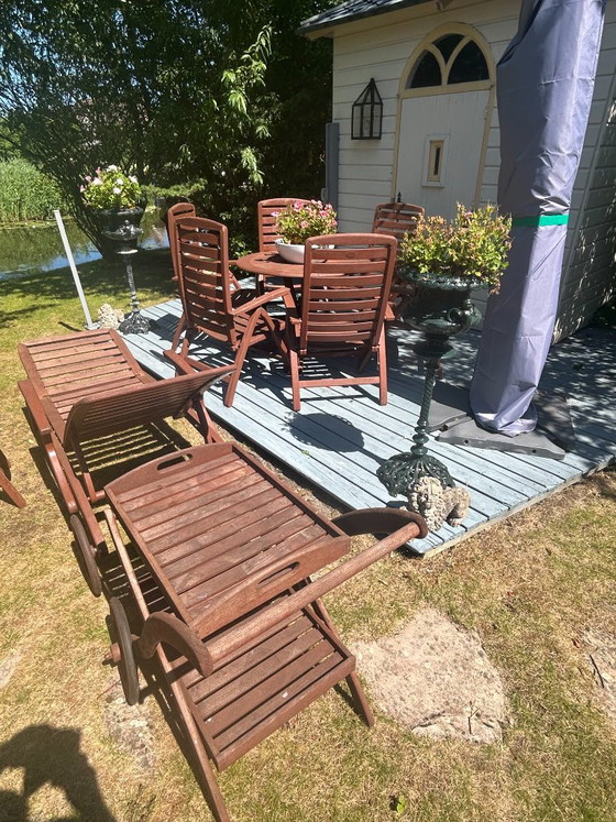 Set da giardino Hartman, ampio e bellissimo – Wood (photo 13 of 36)