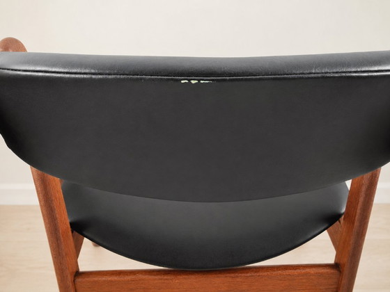 Image 1 of 4 Deense teakhouten stoelen met bijpassende uitschuifbare tafel / jaren 60 / van Sax
