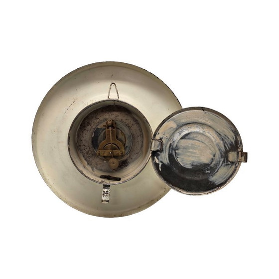 Image 1 of Horloge de cuisine ancienne peinte Japy, fin du 19ème siècle