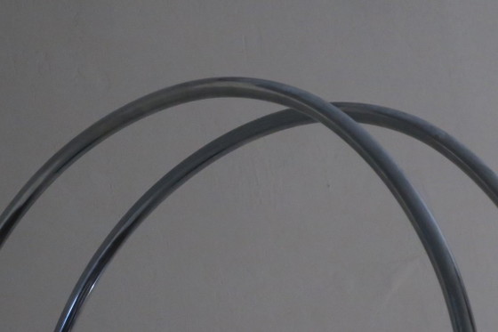 Image 1 of Mid-Century Modern boogvormige wandlamp van Bruno Gecchelin voor Skipper and Pollux, Italië, jaren 70.