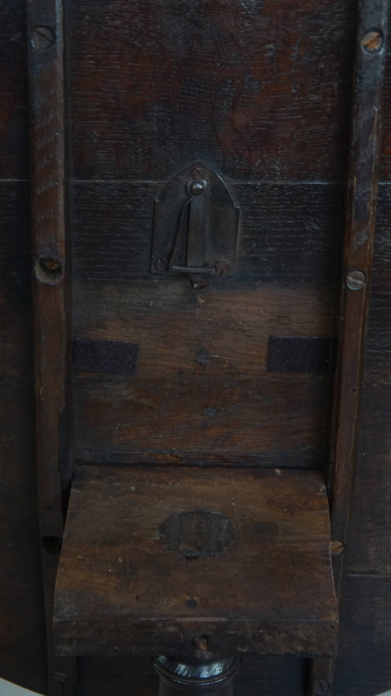 Image 1 of Antieke Engelse tilttop tafel/ bijzettafel uit 19e eeuw