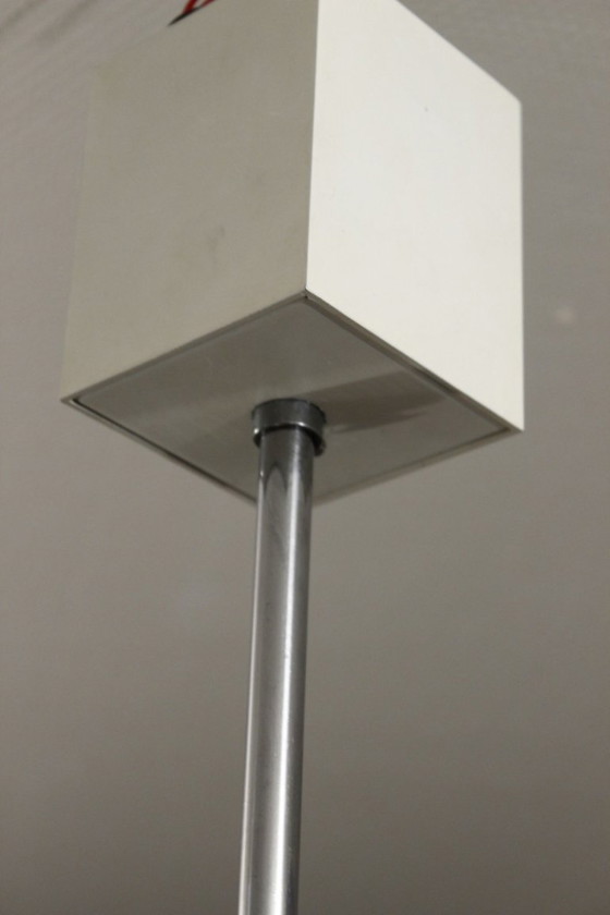 Image 1 of Zonca Illuminazione - Imposant lustre Space Age chromé design Italien 1970s