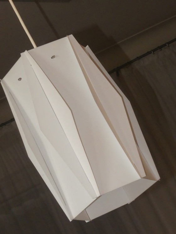 Image 1 of Plafondlamp Lars Eiler Schiøler voor Hoyrup kunststof UK1aeb