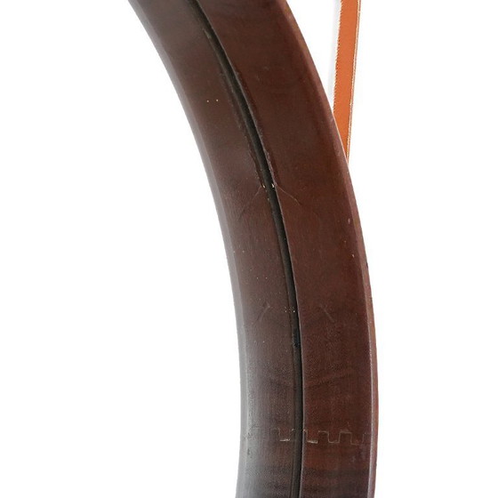 Image 1 of Specchio da parete in teak di Uno e Osten Kristiansson per Luxus, 1960