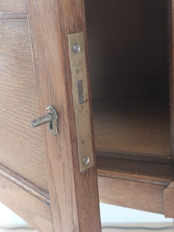 Image 1 of Vitrine ancienne en chêne