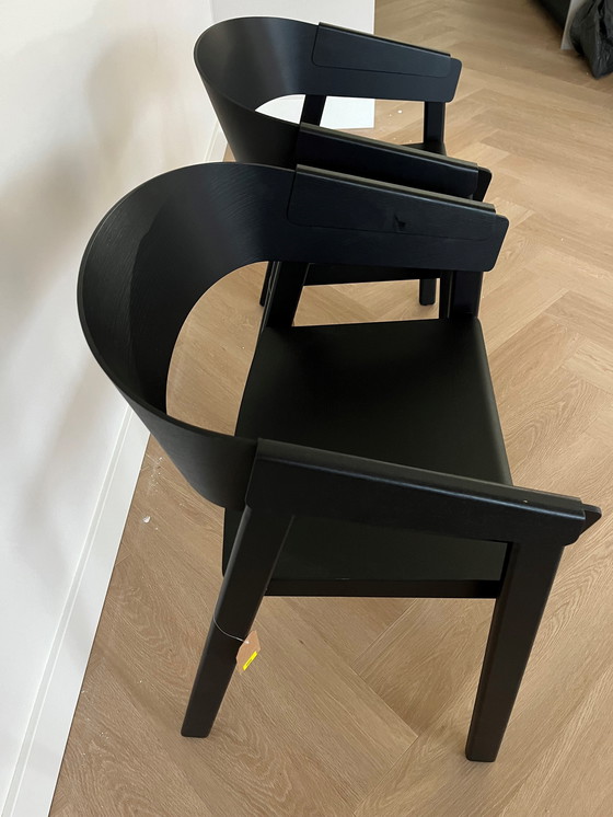 Image 1 of 2x Muuto Cover Chair Black