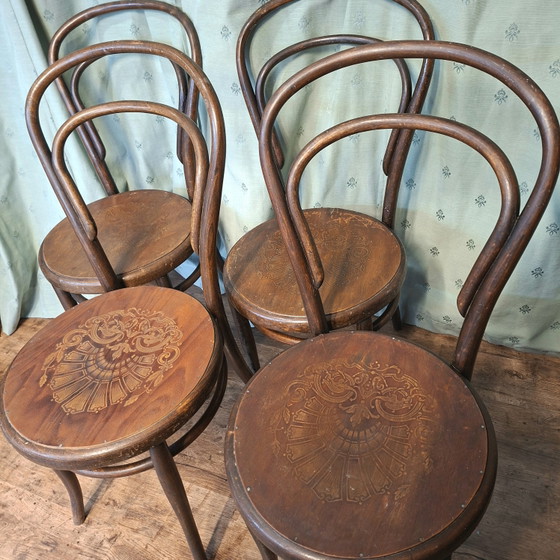 Image 1 of 4 französische Bistrostühle Luterma/Thonet