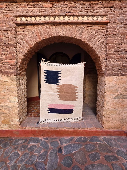 Tappeto marocchino Kilim a trama piatta 150 x 100 cm