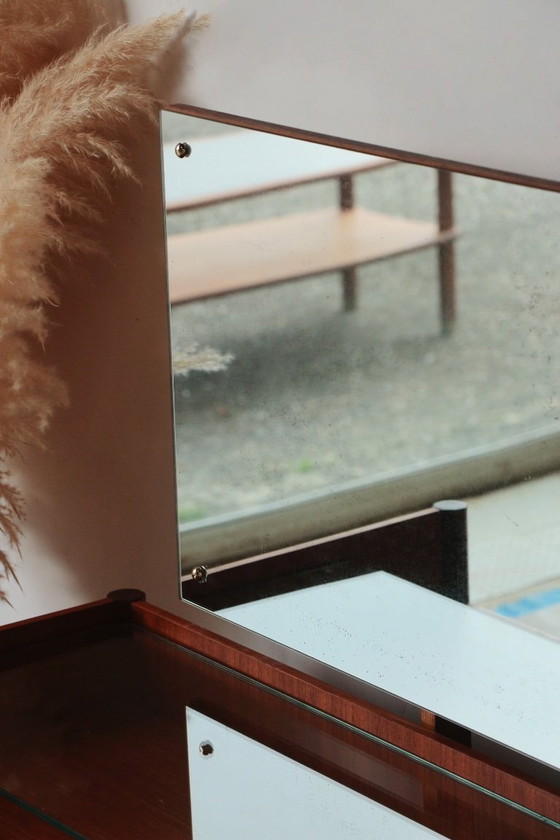 Image 1 of Wrighton Teakhouten kaptafel - Vintage jaren 60 - Zeshoekige voet