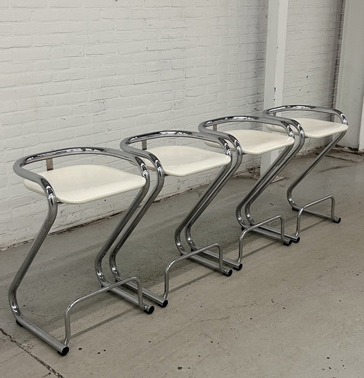4 x Lammhults Sweden Barstools