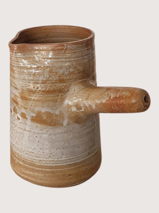 Ceramic stoneware jug Pierre Lion Puisaye – Glass & Decanter, Porcelain (photo 6 of 8)