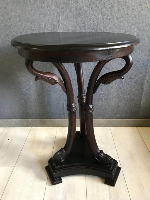 Vintage Schwan Beistelltisch