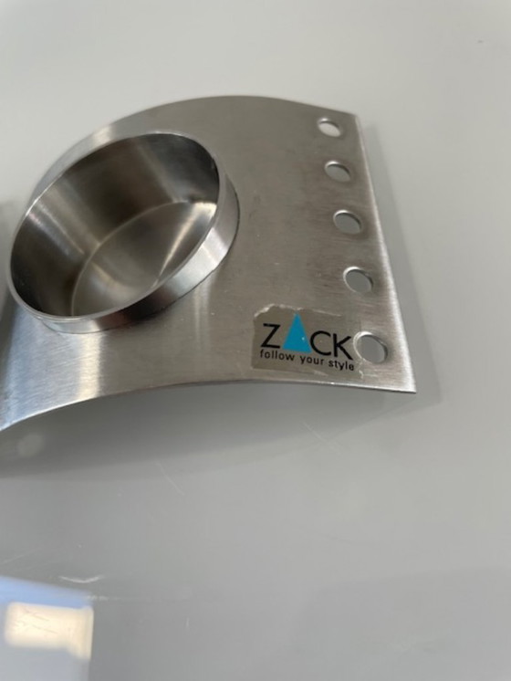 Image 1 of 2x Portacandele ZACK in acciaio inox