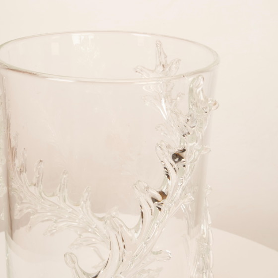 Vaso in vetro di Murano italiano di metà secolo, Barovier&Toso, 1940 – Vasi, Crystal, Murano Glass (photo 21 of 28)