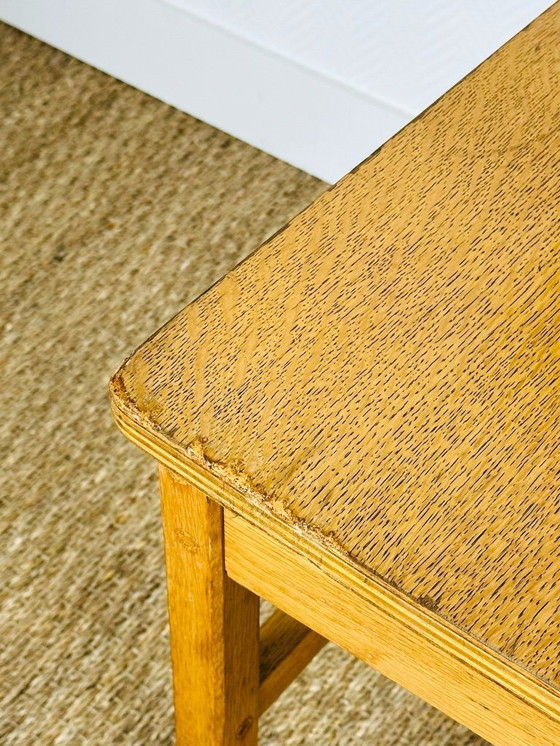 Image 1 of Set di 6 sedie da pranzo vintage in rovere, Francia, 1950