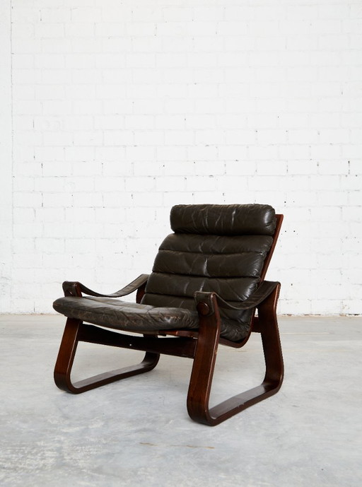 Chaise longue Georg Thams pour Vejen Polstermøbelfabrik