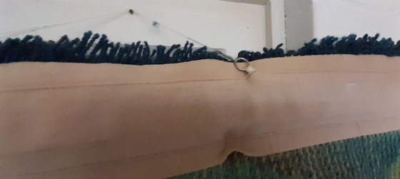 Image 1 of 70er Jahre Hochflor Wandteppic, Space Ageh