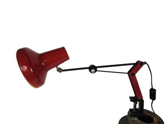 Image 1 of Design Ikea - lampada da scrivania regolabile - metallo - morsetto da tavolo - anni '80