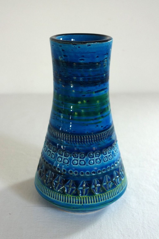 Vaso in ceramica Rimini di Aldo Londi per Flavia Montelupo, Italia, anni '60