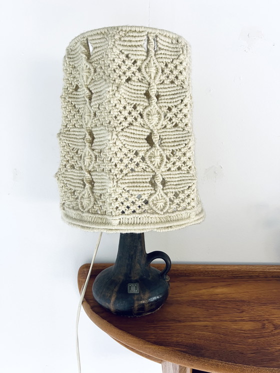 Image 1 of Vintage Keramieken Tafellamp, Kiel Atelier ‘60