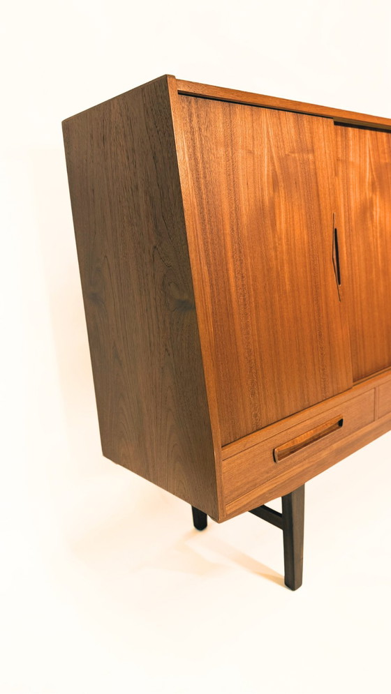 Image 1 of Restored vintage mid-century Danish highboard