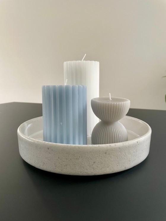 Image 1 of Ciotola moderna in ceramica fatta a mano – 23 cm