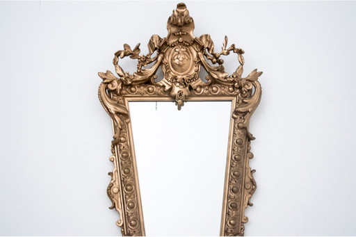 Antique Mirror, circa 1920, Northern Europe.