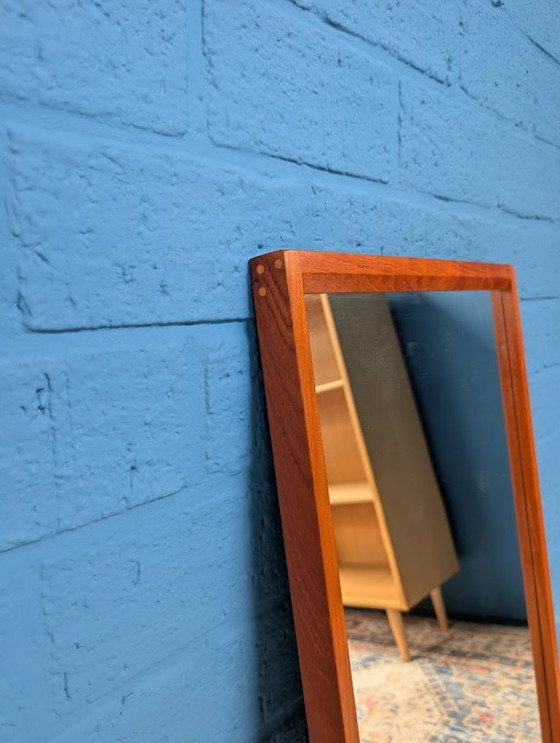 Image 1 of Grande specchio vintage, Kai Kristiansen per Aksel Kjersgaard, 1960