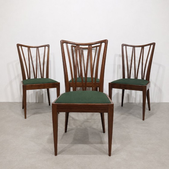 Image 1 of Set van vier vintage stoelen van A. Patijn voor Zijlstra