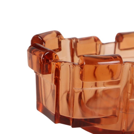 Art Deco Schaal Jardinière Stolze Hermanova Kubistisch – Plantenbak, Glass (photo 11 of 18)