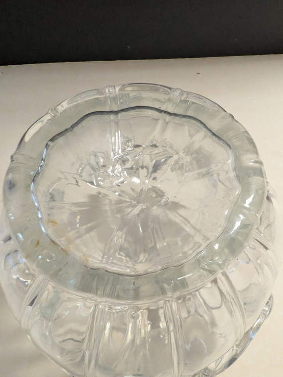 Image 1 of Antique hand-blown flower vase, flower holder, bridal crown - 1890