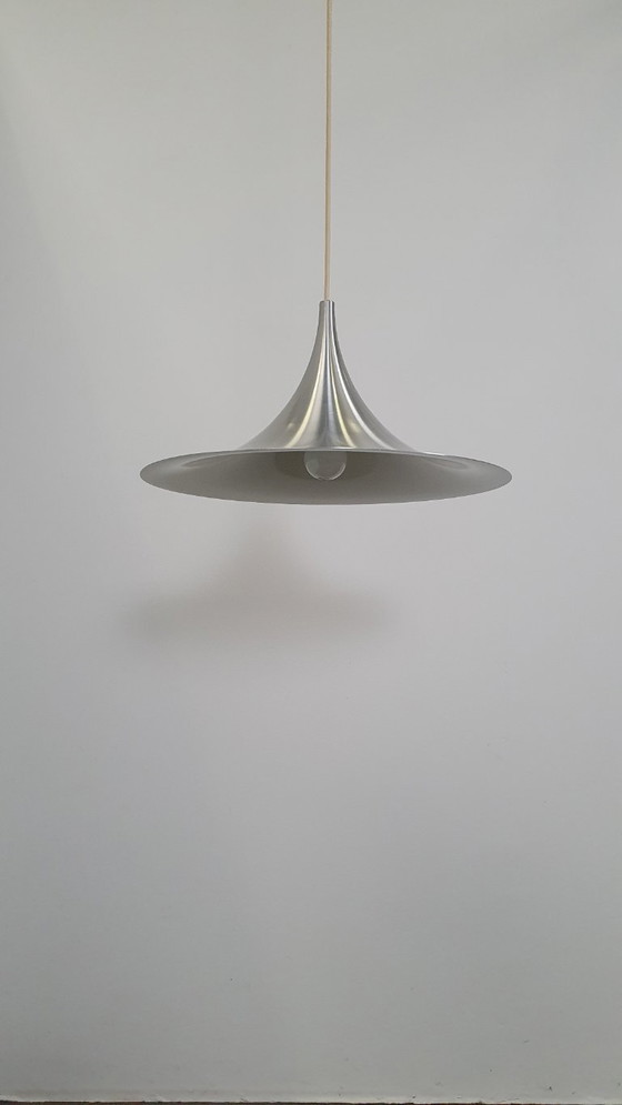 Image 1 of 2x Witch hat trumpet lamp vintage design 50s 60s