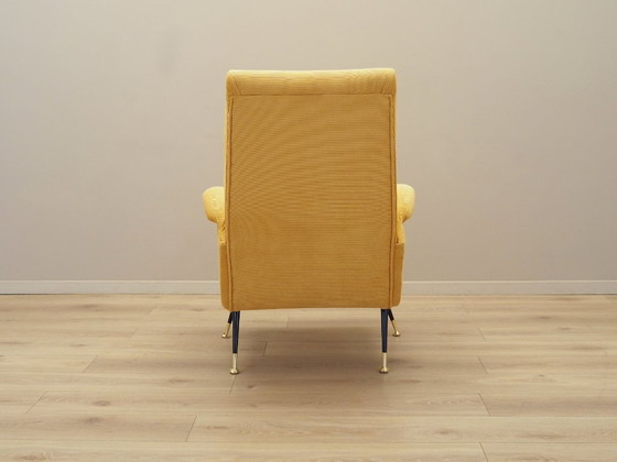 Image 1 of Poltrona gialla, design italiano, anni '70, produzione: Italia