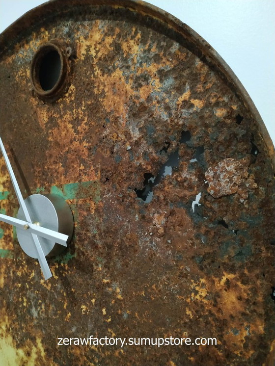 Image 1 of Industrial Wall Clock (Upcycled)