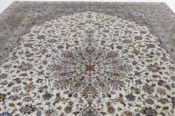 Image 1 of Perzisch tapijt Kashan 3,93 x 2,90 Oosters tapijt fijn nr. 1063