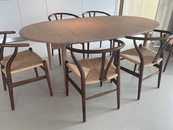 Image 1 of Eettafel Carl Hansen CH338 Eiche Weißöl