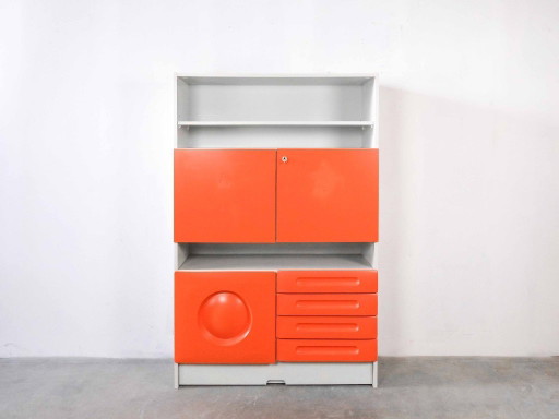 Gabinete Gwinner de la era espacial vintage Gabinete NORO