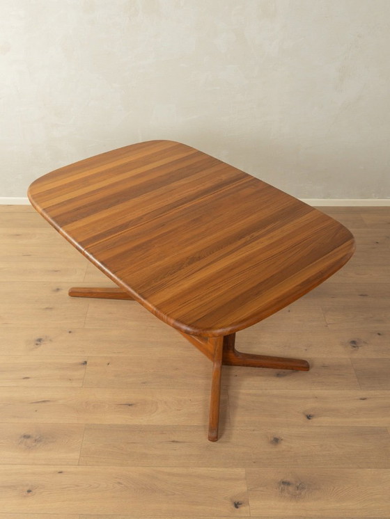 Image 1 of 1980s dining table, Johs. Kristoffersen & Søn, Vintage