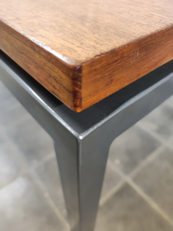 Teak Pastoe-Spectrum Style 60s Table – Dining tables, Metal, Wood (photo 5 of 6)