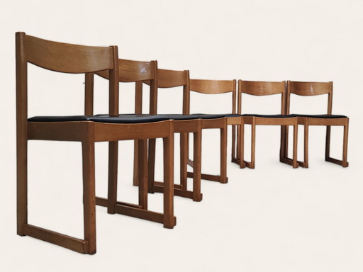 6x vintage chairs