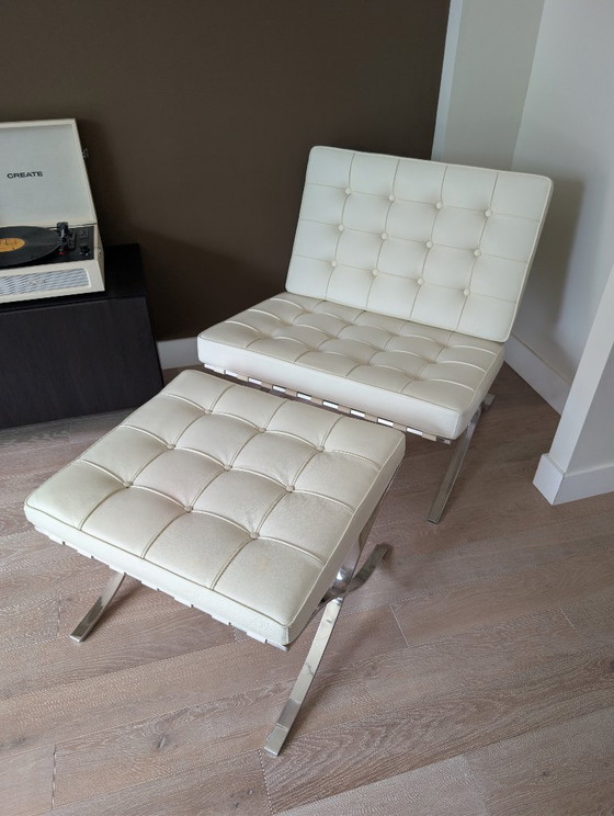 Sedia Barcelona Design Sedia – Sedie e poltrone, Leather, Metal (photo 2 of 5)