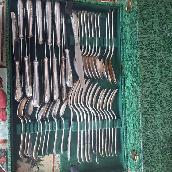 Image 1 of Hoogwaardig zilveren bestek uit Bruchlandung als investering.