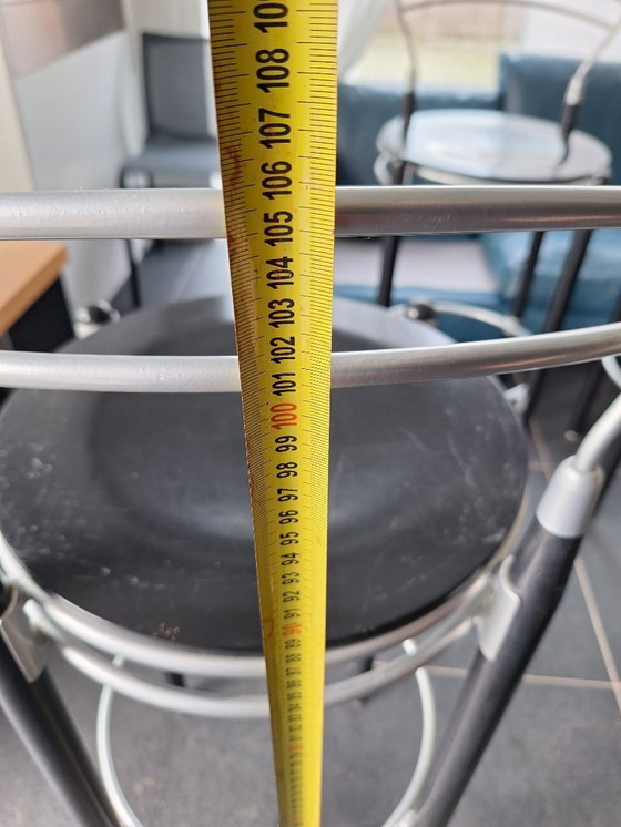 Image 1 of 4 sgabelli da bar vintage Hutten