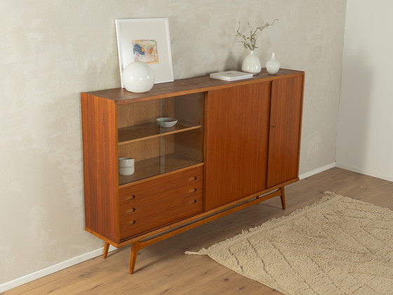 Image 1 of 60s Highboard with Showcase
