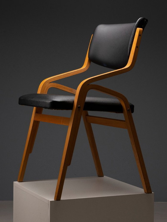 Image 1 of Set di 12 sedie, Ludvík Volák, anni '60-'70, Cecoslovacchia