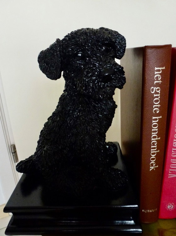 Image 1 of Magnifiques grands serre-livres, en forme de chien, terrier ou caniche.
