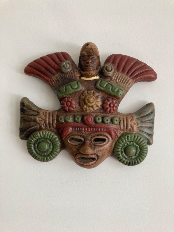 Aardewerk Maskers – Wanddecoratie, Ceramic (photo 6 of 9)
