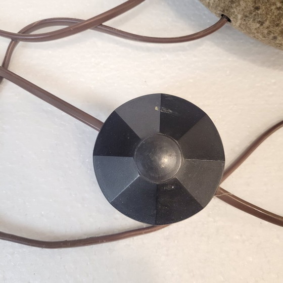 Image 1 of Lampe en céramique Fat Lava avec abat-jour original, Scheurich Keramik, 60's - Allemagne